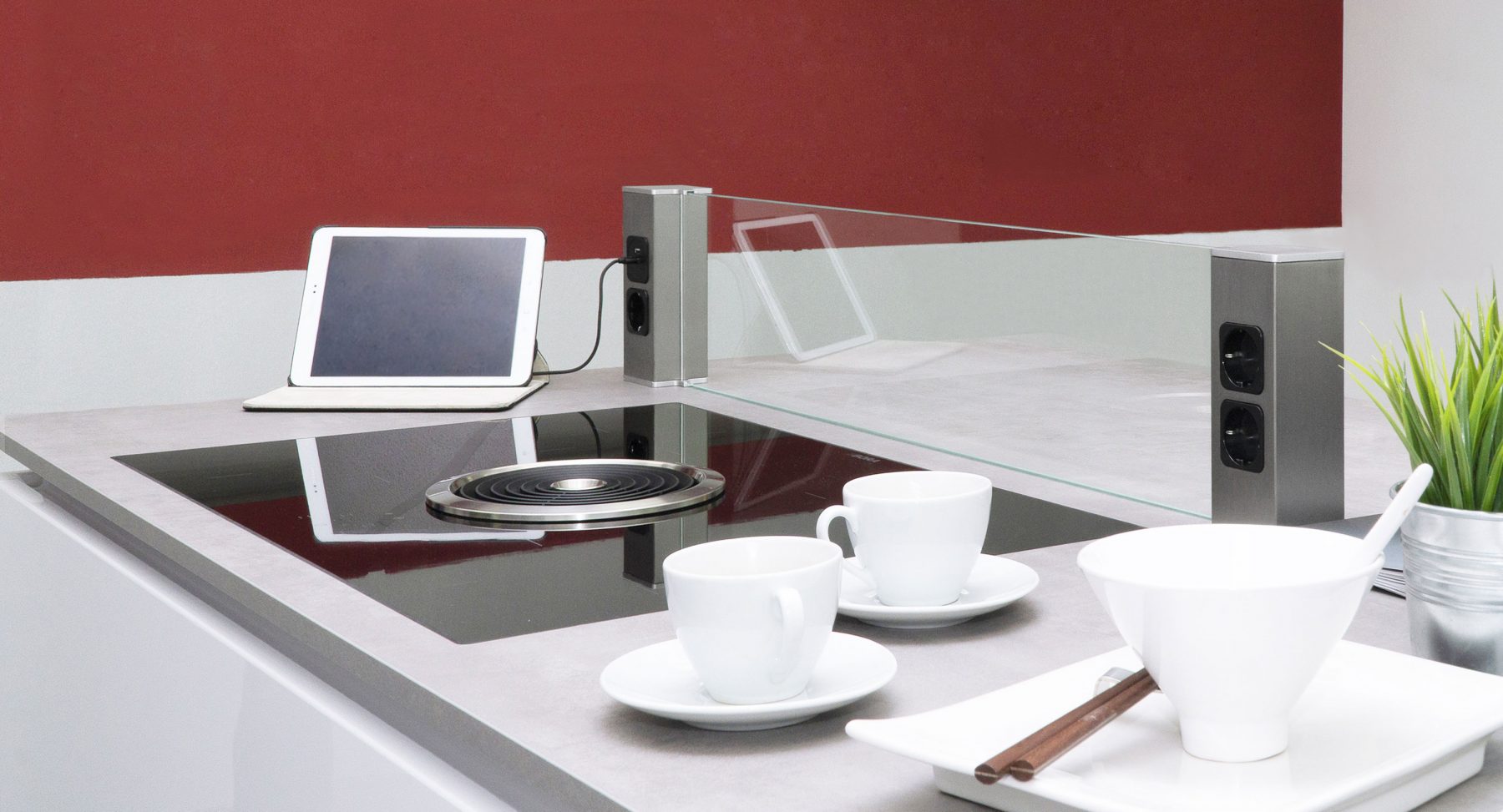 "Connect Spritzschutz" aus der Produktfamilie "System Connect"