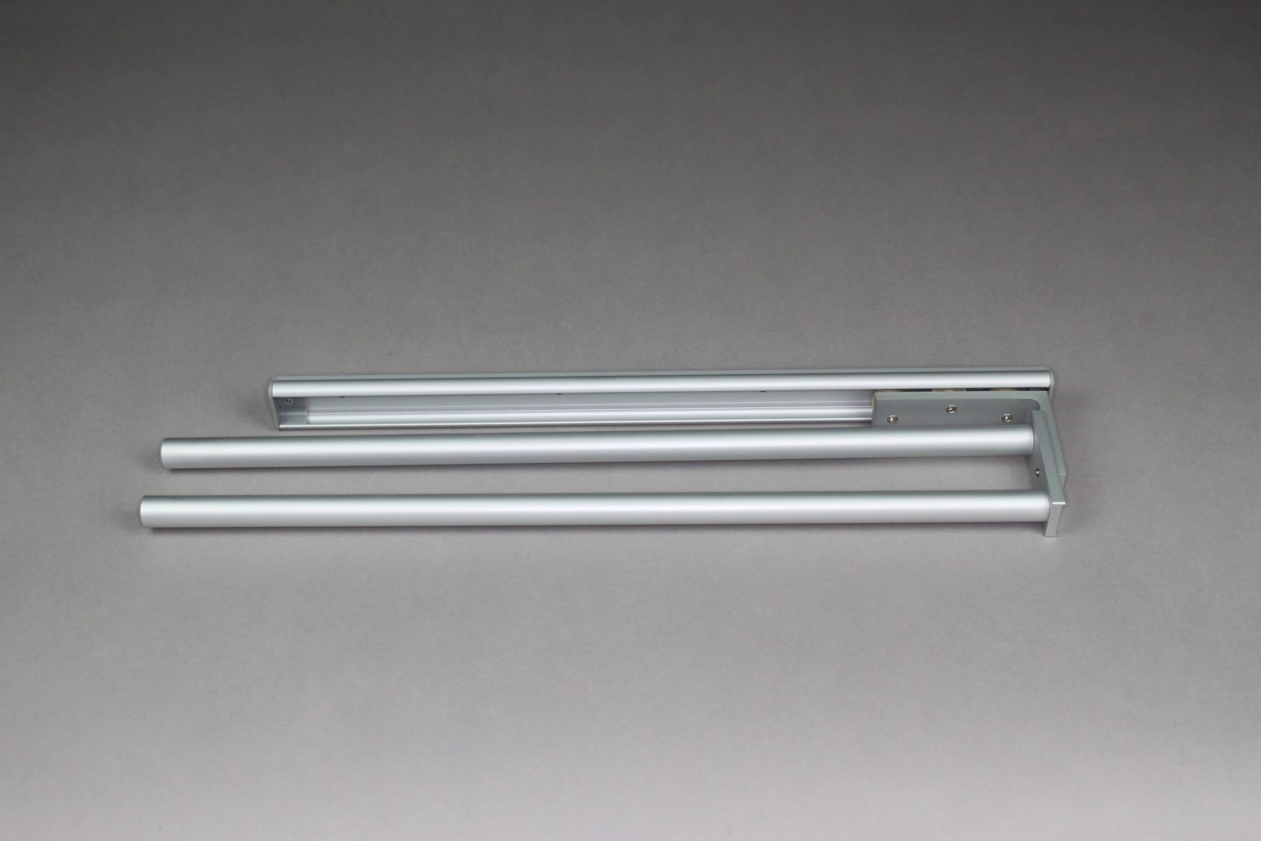 Handtuchhalter in Aluminium (zweiarmig)